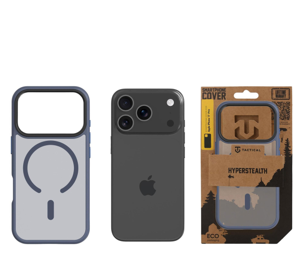 Tactical MagForce Hyperstealth Kryt pro iPhone 18 Pro Deep Blue - 1514239 - zdjęcie 3